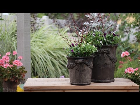 Layered Bulb Pot for Longer Lasting Spring Blooms