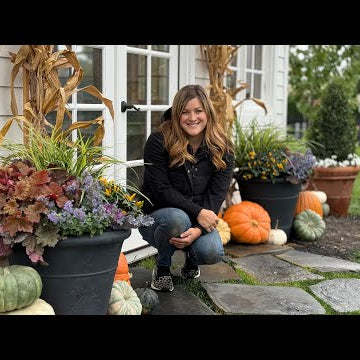 Decorating the Flower Shed for Fall!