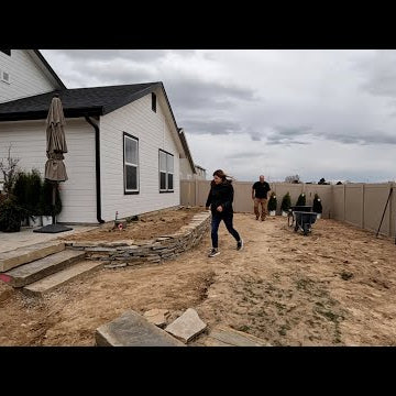 Starting a Small Backyard Landscape Install for My Sister, Monica!