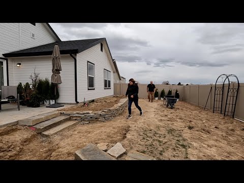 Starting a Small Backyard Landscape Install for My Sister, Monica!