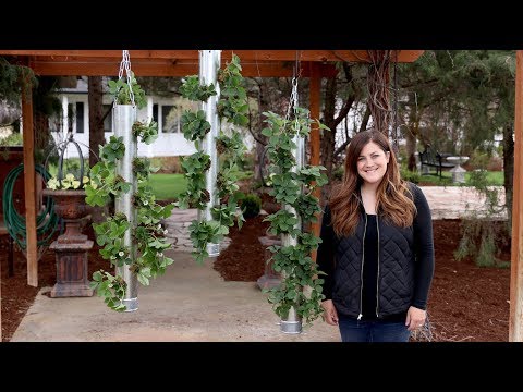 Galvanized Vertical Strawberry Planter! (FULL VERSION)