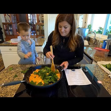 Making Thai Chicken Coconut Curry with Ingredients from the Garden!
