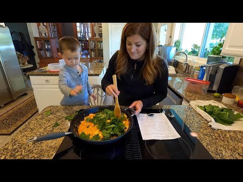 Making Thai Chicken Coconut Curry with Ingredients from the Garden!