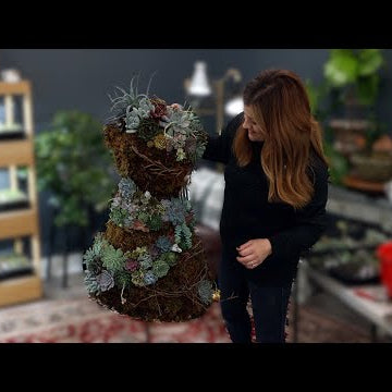Planting Succulents in a Dress Form!