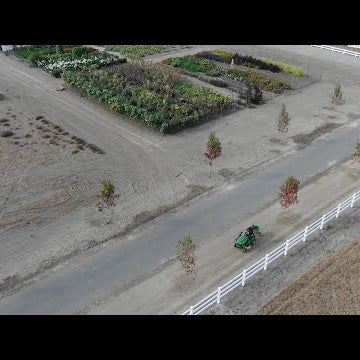 Planting Grass Seed Along Our Lane!