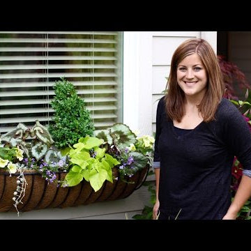 Window Basket Shade Planter