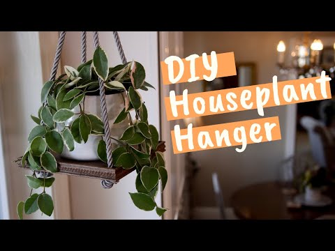 DIY Houseplant Hanger!