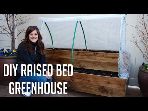 DIY Raised Bed Green House