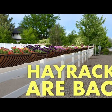 The Hayracks are Back! Planting Up 22 of Them With New Annual Varieties for 2023/2024!