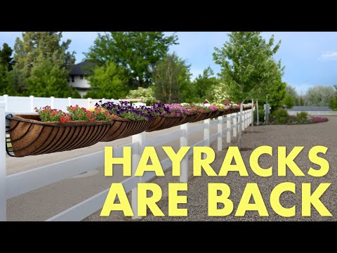 The Hayracks are Back! Planting Up 22 of Them With New Annual Varieties for 2023/2024!