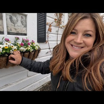 Planting 3 Simple Spring Containers & a Bunch of Zinnias!