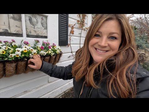Planting 3 Simple Spring Containers & a Bunch of Zinnias!
