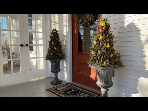 Making Huge Fruit Topiaries!