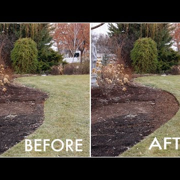 Reshaping One of Our Flower Beds!