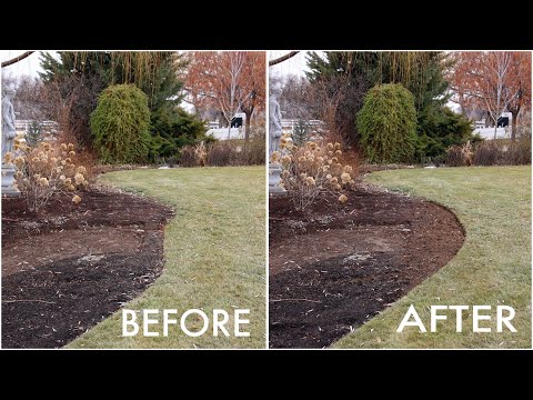 Reshaping One of Our Flower Beds!