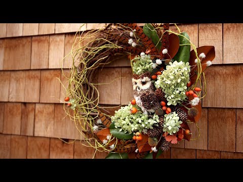 Making a Fall Wreath That Will Last!