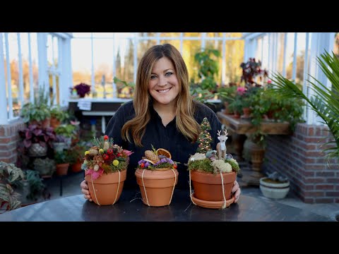 Making Terra Cotta Gift Baskets!