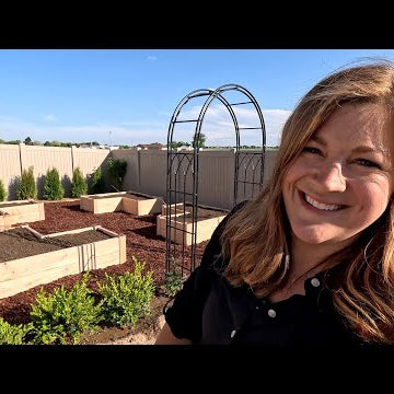 Building Beautiful Raised Beds for Monica’s Garden!