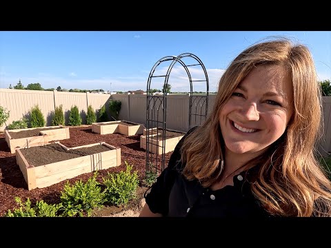 Building Beautiful Raised Beds for Monica’s Garden!