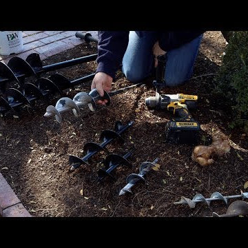 What Size Auger Do You Need for Planting??