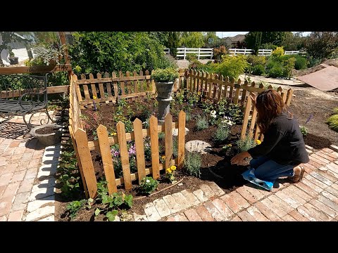 Planting a Butterfly Garden with Benjamin!