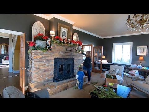 Decorating Our Mantel + Studio Update Tour!