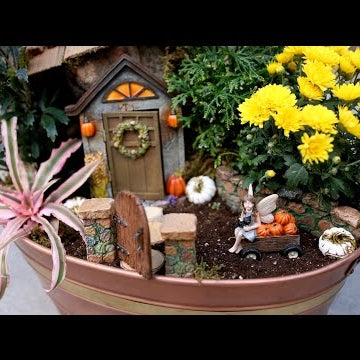 Fall Fairy Garden