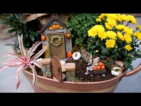 Fall Fairy Garden