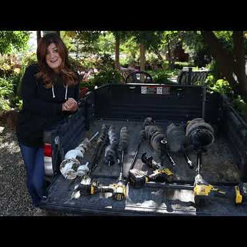 Comparison of the Different Augers I Use for Planting!