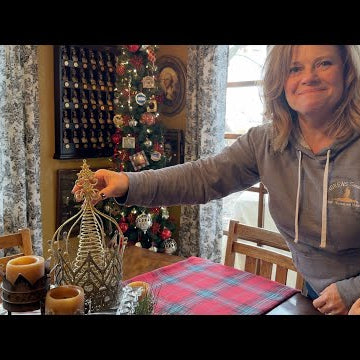 Planting Microgreens in My Parent’s Potting Shed + a Tour of My Parent’s Christmas Decor!