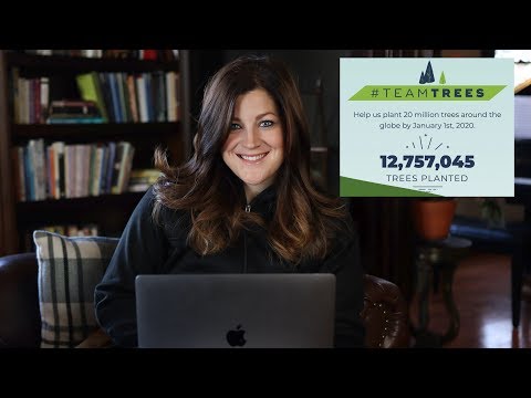 #TeamTrees / Anolon Giveaway Winner / Weekly Recap