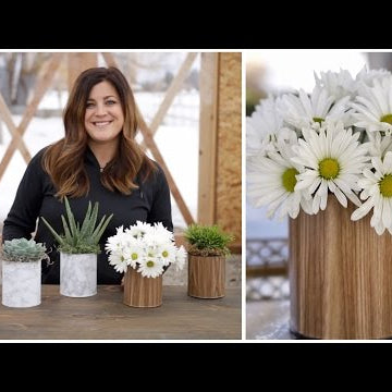 DIY Paint Can Planter/Vase (Full Version)