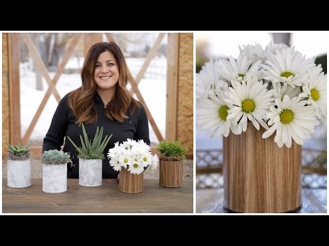 DIY Paint Can Planter/Vase (Full Version)