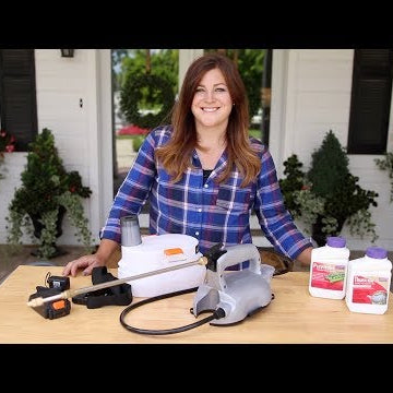 Battery Powered Sprayer + Aphid/Budworm Control!