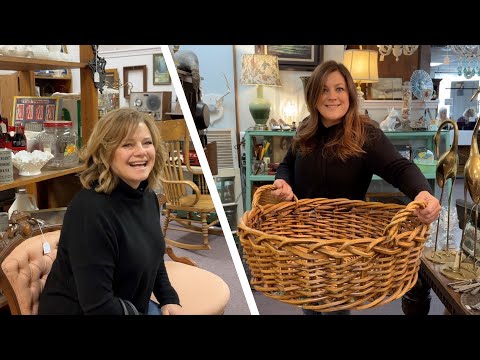 Antique & Garden Center Shopping Day with My Mom!