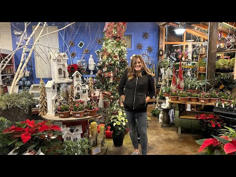 Christmas at the Garden Center Tour!
