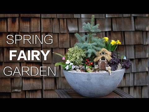 Spring Fairy Garden