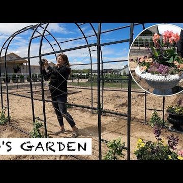 Setting Up a Really Fun Flower/Veggie Garden Space!