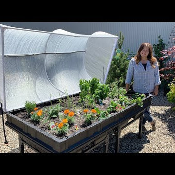 Large Vegepod Raised Garden Bed! This thing is huge!