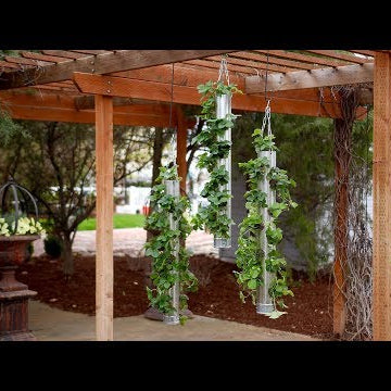 Galvanized Vertical Strawberry Planter!