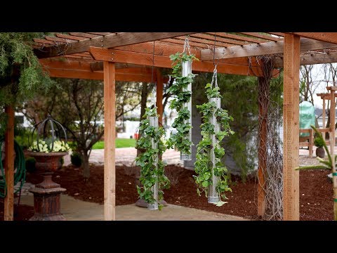 Galvanized Vertical Strawberry Planter!