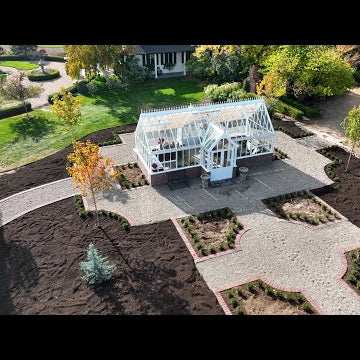Finishing Up Boxwood Planting, Gravel & Mulch Around the Hartley!