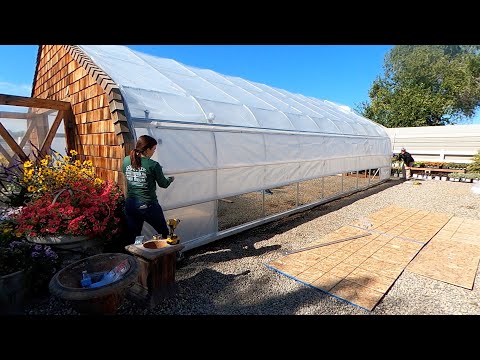 Upgrading our Cold Frame to a Greenhouse!