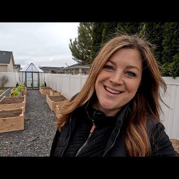 Installing Cedar Raised Beds for a Vegetable Garden!