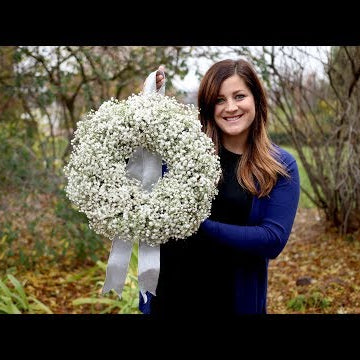DIY Baby's Breath Wreath