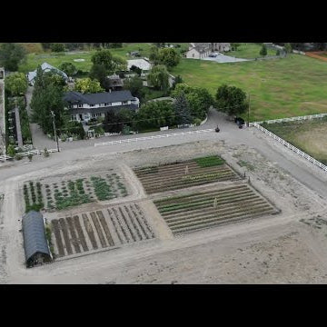 Tour of Our New Cut Flower Garden and Installing Retractable Hoses!