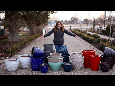 HUGE Pottery Unboxing! Some are Self Watering!