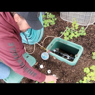 Setting Up Our Window Boxes on Drip Irrigation!
