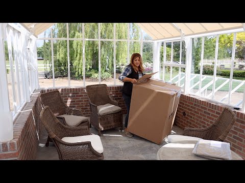 Planting Shade Window Boxes + New Chairs for the Hartley!
