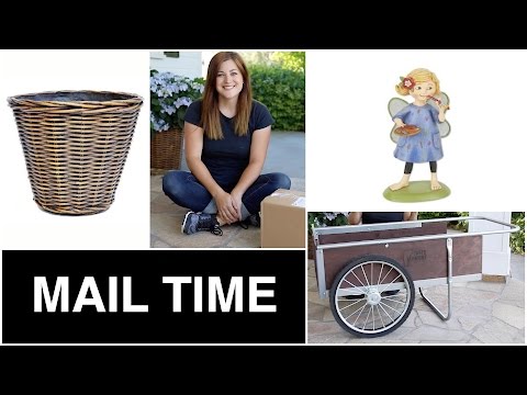Mail Time | Garden Cart | Fairies | Wicker Pots